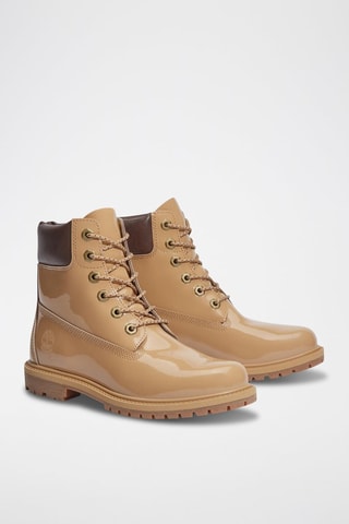Botas de piel - Beige