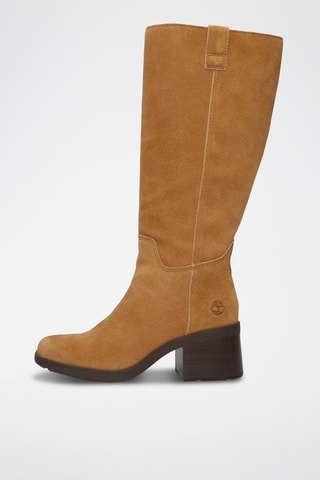 Botas de piel - Camel