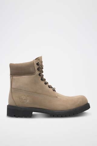 Botas de nobuk - Beige