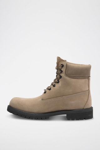 Botas de nobuk - Beige