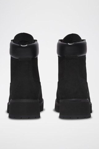 Botines de piel - Negro