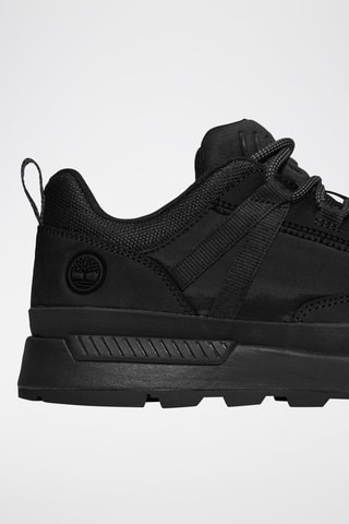 Zapatillas de piel - Negro