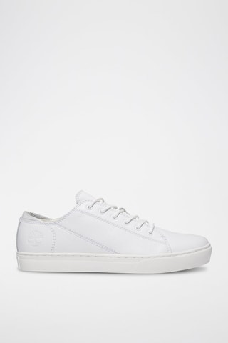 Zapatillas de piel - Blanco