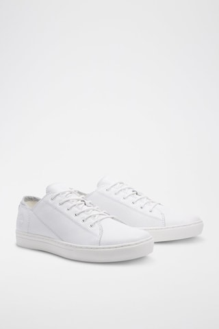 Zapatillas de piel - Blanco
