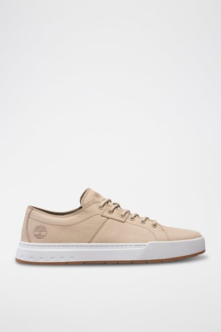Zapatillas de piel - Beige