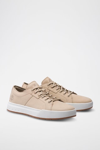 Zapatillas de piel - Beige