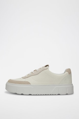 Leren Platform Sneakers - Wit