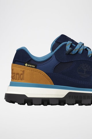Zapatillas de senderismo de piel - Azul