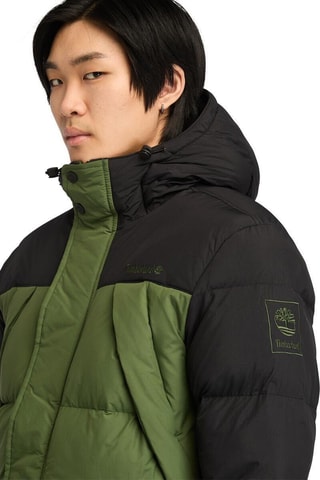 Anorak con capucha - Verde
