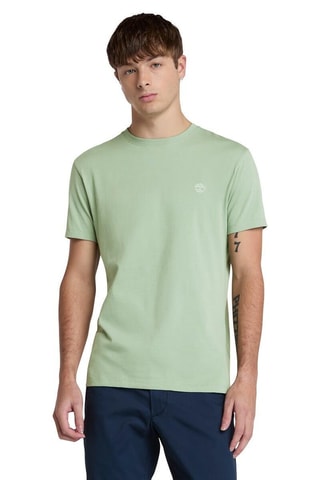 Camiseta slim fit - Verde claro