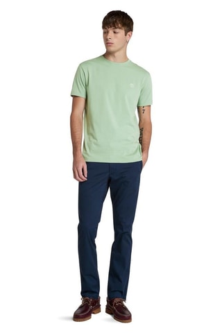Camiseta slim fit - Verde claro