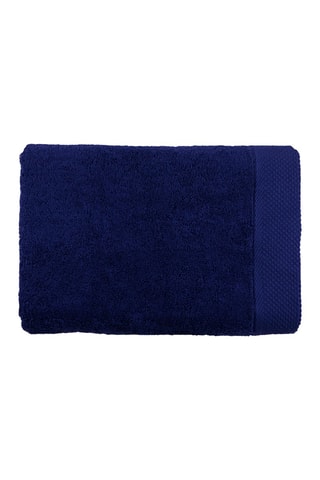 Toalha de duche grande - Azul-marinho - 70 x 140 cm