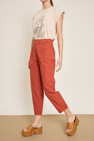 Pantalon 7/8 - Blanc