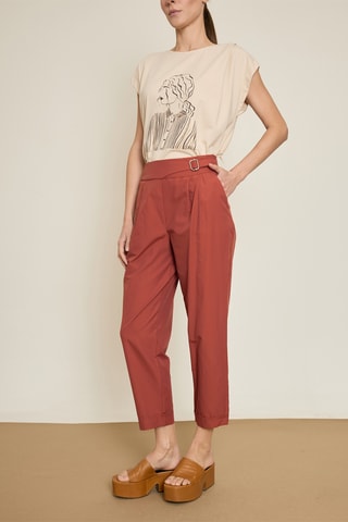 Pantalon 7/8 - Blanc