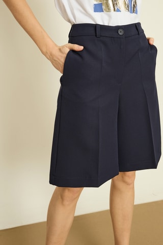 Bermudas loose - Azul marino