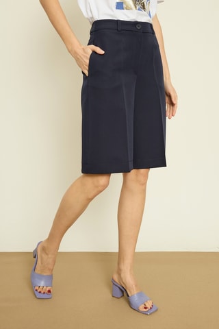 Bermudas loose - Azul marino