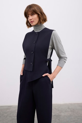 Gilet sans manches - Bleu marine