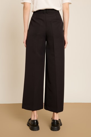 Pantalón wide leg - Negro