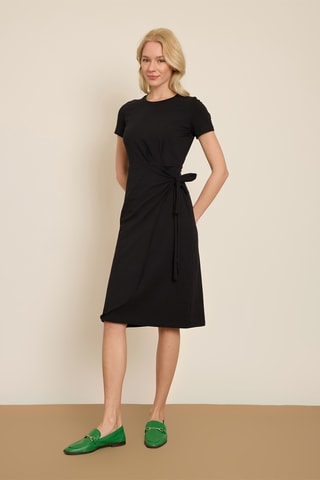 Vestido direito - Preto