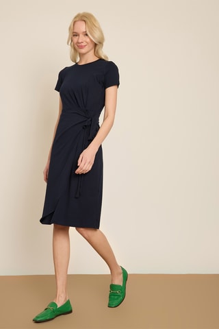 Robe droite - Bleu marine