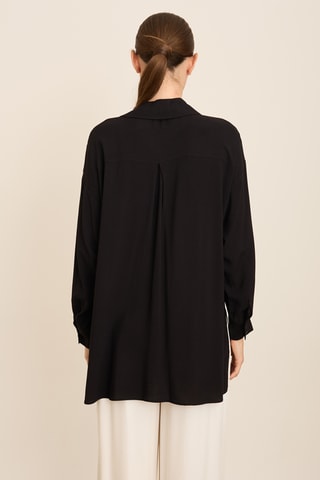 Chemisier oversize - Noir