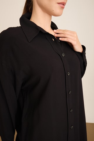 Chemisier oversize - Noir