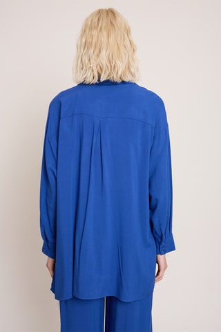 Chemisier oversize - Bleu