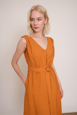 Robe midi - Orange