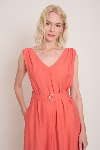 Robe midi - Corail