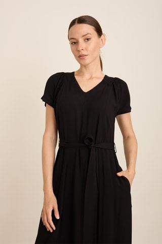 Robe midi - Noir