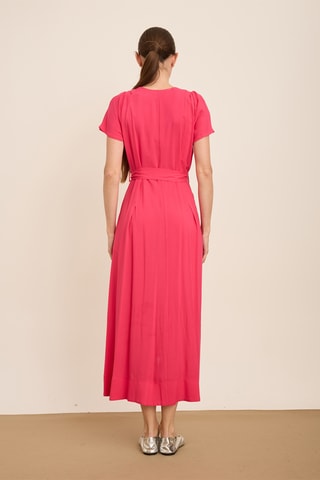 Robe midi - Fuchsia