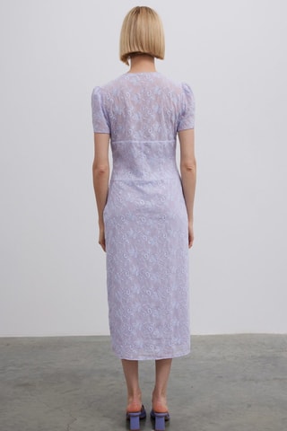 Robe midi - Violet
