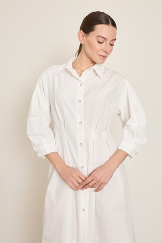 Vestido-camisa - Cru