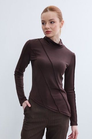 Blouse - Marron