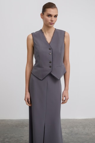 Gilet de costume - Gris