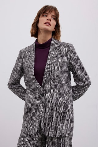 Blazer - Blanc et noir