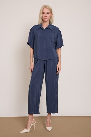 Chemise regular - Bleu marine