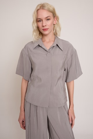 Chemise regular - Gris