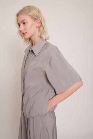 Chemise regular - Gris