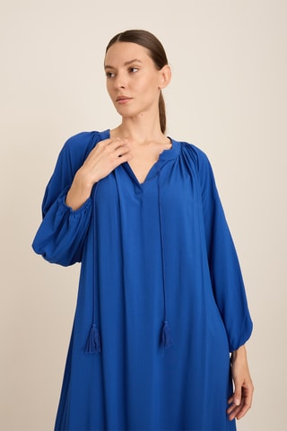 Vestido comprido - Azul