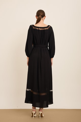 Vestido comprido - Preto