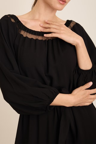 Vestido comprido - Preto