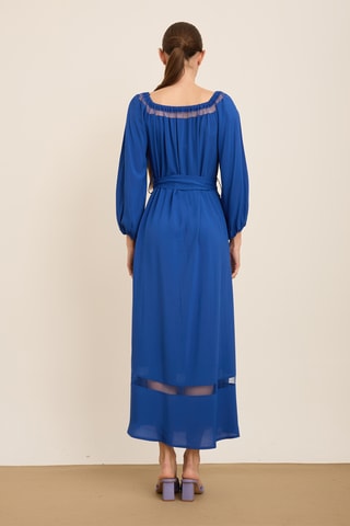 Vestido comprido - Azul