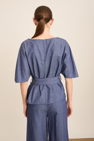 Blouse - Bleu