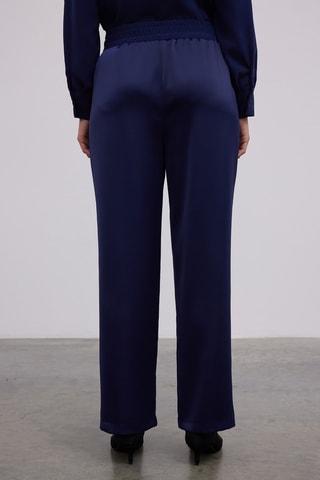 Pantalón relaxed - Azul marino