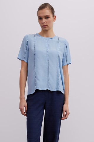 Blouse - Bleu