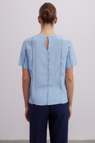 Blouse - Bleu