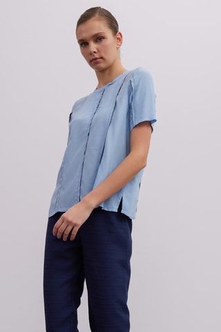Blouse - Bleu