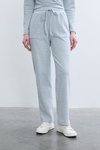 Pantalon droit - Bleu