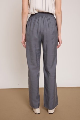 Pantalon wide legs - Anthracite